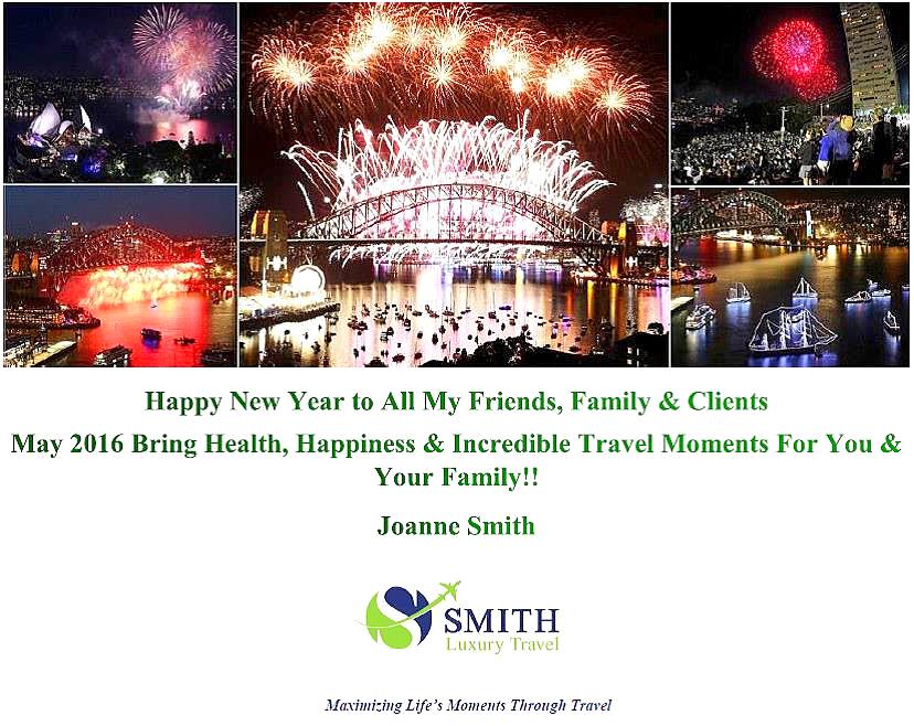 Happy New Year From Smith Luxury Travel!