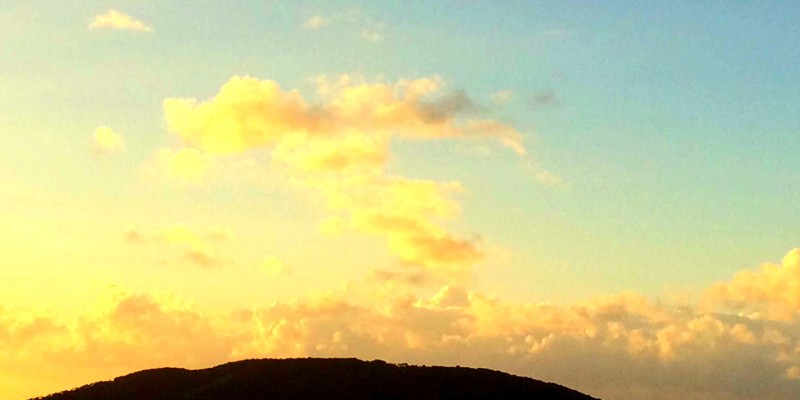 Approaching Virgin Gorda