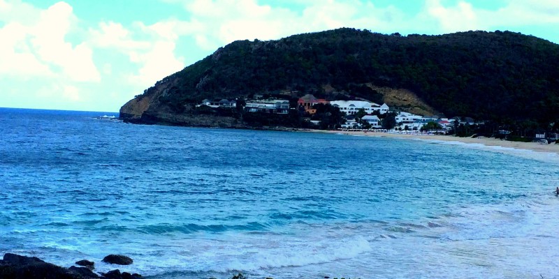 Flamands Beach with Isle de France, St. Barth’s
